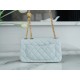 CHANEL 23S Camellia CF Mini Light Blue  