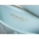 CHANEL 23S Camellia CF Mini Light Blue  