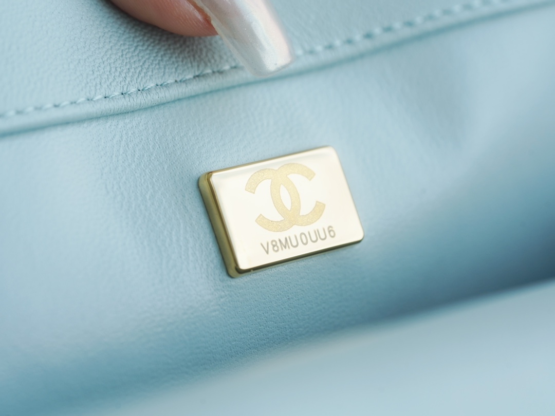 CHANEL 23S Spring/Summer New Camellia CF Mini Light Blue  