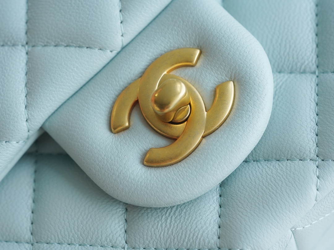 CHANEL 23S Spring/Summer New Camellia CF Mini Light Blue  