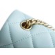 CHANEL 23S Spring/Summer New Camellia CF Mini Light Blue  