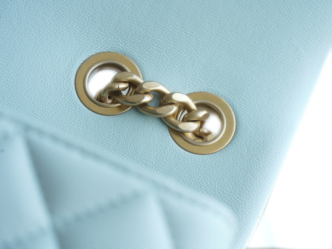 CHANEL 23S Spring/Summer New Camellia CF Mini Light Blue  