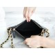 CHANEL 23B Hobo Double Chain Shoulder Bag Large Black  