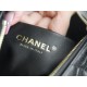 CHANEL 23B Hobo Double Chain Shoulder Bag Large Black  