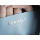 CHANEL 23B Hobo Double Chain Shoulder Bag Large Mist Blue  