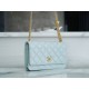 CHANEL 23S Spring/Summer New Camellia WOC Light Blue  