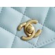 CHANEL 23S Spring/Summer New Camellia WOC Light Blue  