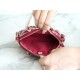 CHANEL 23S Patent Leather Shell Bag Small Red