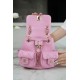 CHANEL 23P New Duma Backpack Mini Pink Calfskin  