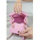 CHANEL 23P New Duma Backpack Mini Pink Calfskin  