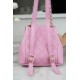 CHANEL 23P New Duma Backpack Mini Pink Calfskin  