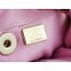 CHANEL 23P New Duma Backpack Mini Pink Calfskin  