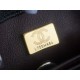 CoCo Handle Calfskin Handle Small Black & Gold Calfskin  