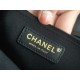 CHANEL 22K Atelier Black Tweed Backpack  