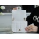 CHANEL 23C Early Spring Resort Series Flap Bag White Lambskin  