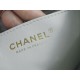 CHANEL 23C Early Spring Resort Series Flap Bag White Lambskin  