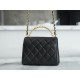 CHANEL 23B Fall/Winter New Pearl Kelly Handle Chain Bag Small  