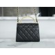 CHANEL 23B Fall/Winter New Pearl Kelly Handle Chain Bag Small  