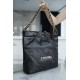 CHANEL 22P Bag Small Black & White  