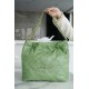 CHANEL 22P Bag Small Avocado Green Calfskin  