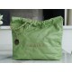 CHANEL 22P Bag Small Avocado Green Calfskin  