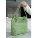 CHANEL 22P Bag Small Avocado Green Calfskin  