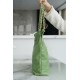 CHANEL 22P Bag Small Avocado Green Calfskin  