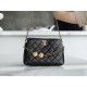 CHANEL 23A Atelier Chain Lion Shoulder Bag  