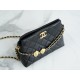 CHANEL 23A Atelier Chain Lion Shoulder Bag  