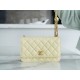 CHANEL 23S Spring/Summer New Camellia WOC Chick Yellow  