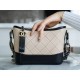 Chanel Gabrielle Classic Flap Bag Almond Black Small Calfskin  