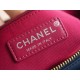 Chanel Gabrielle Classic Flap Bag Blue Black Small Calfskin  