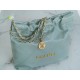 CHANEL 23C 22 Bag Small Mist Blue  