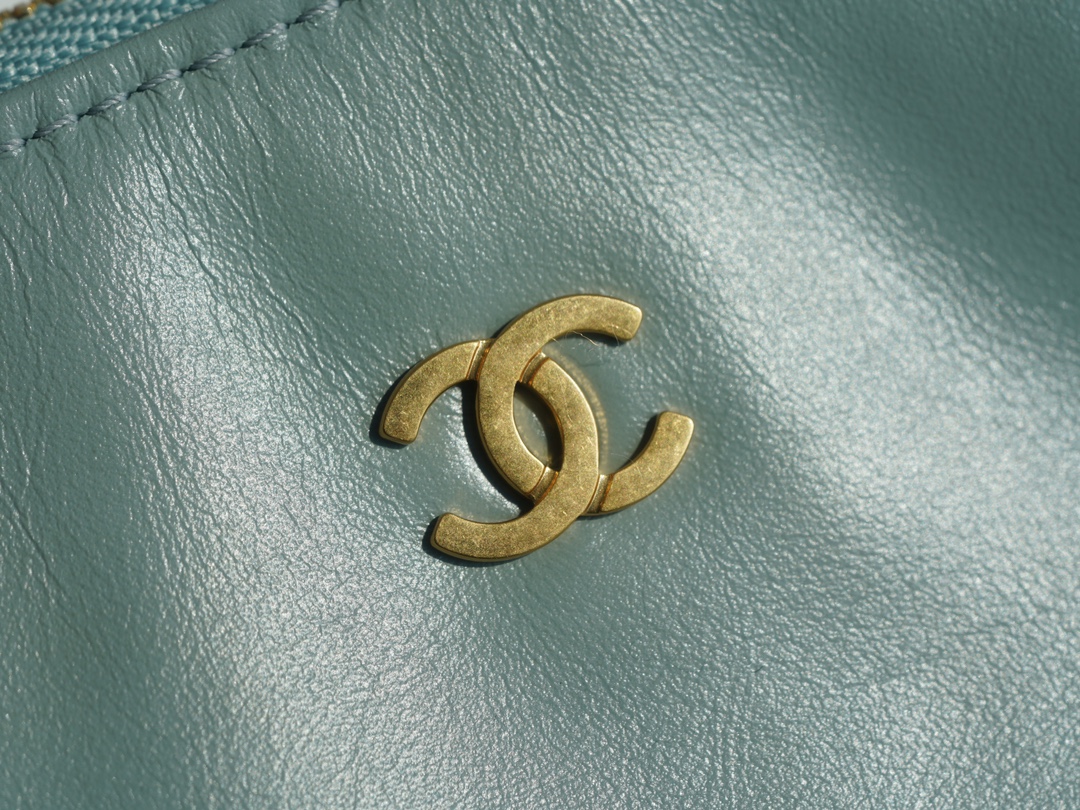 CHANEL 23C 22 Bag Small Mist Blue  