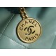 CHANEL 23C 22 Bag Medium Mist Blue  