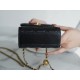 Metal Ball Phone Bag Series Small Lambskin  