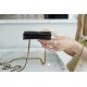 CHANEL Handle Coin Purse Black  