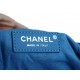 CHANEL 23A Sequin Denim Patchwork 22 Bag Medium  