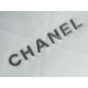 CHANEL 22P Bag Medium White with Silver Button