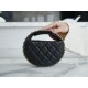 Chanel 23C Hula Hoop Clutch Black  