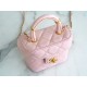 Chanel 23S Handle Cosmetic Box Bag Sakura Pink  