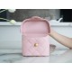 Chanel 23S Handle Cosmetic Box Bag Sakura Pink  