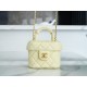 Chanel 23S Handle Cosmetic Box Bag Chick Yellow  