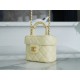 Chanel 23S Handle Cosmetic Box Bag Chick Yellow  