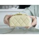 Chanel 23S Handle Cosmetic Box Bag Chick Yellow  