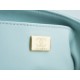 Chanel 23S Handle Cosmetic Box Bag Mist Blue  