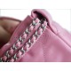 CHANEL 23S Spring/Summer New 22 Mini Bag Pink with Silver Hardware Calfskin  