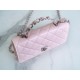 Chanel 23K Crystal Handle WOC Pink Calfskin  