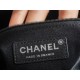 CHANEL Shopping Bag Caviar Black & Silver  