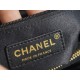 CHANEL Shopping Bag Caviar Black & Gold  